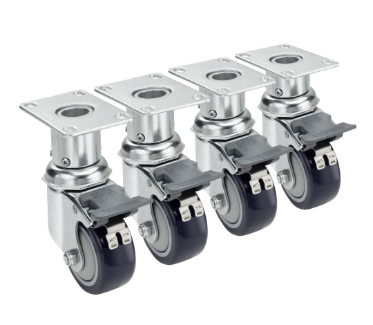 Adjustable Height Casters