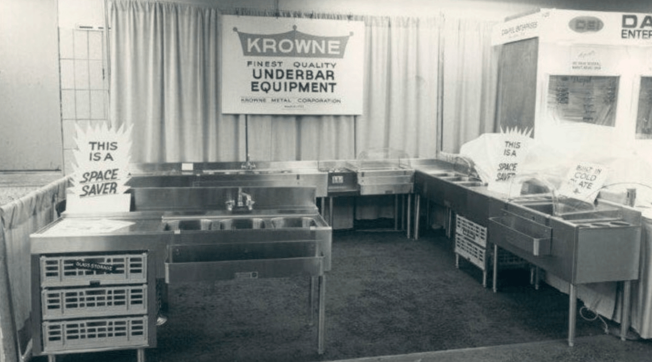 Krowne first conference show booth