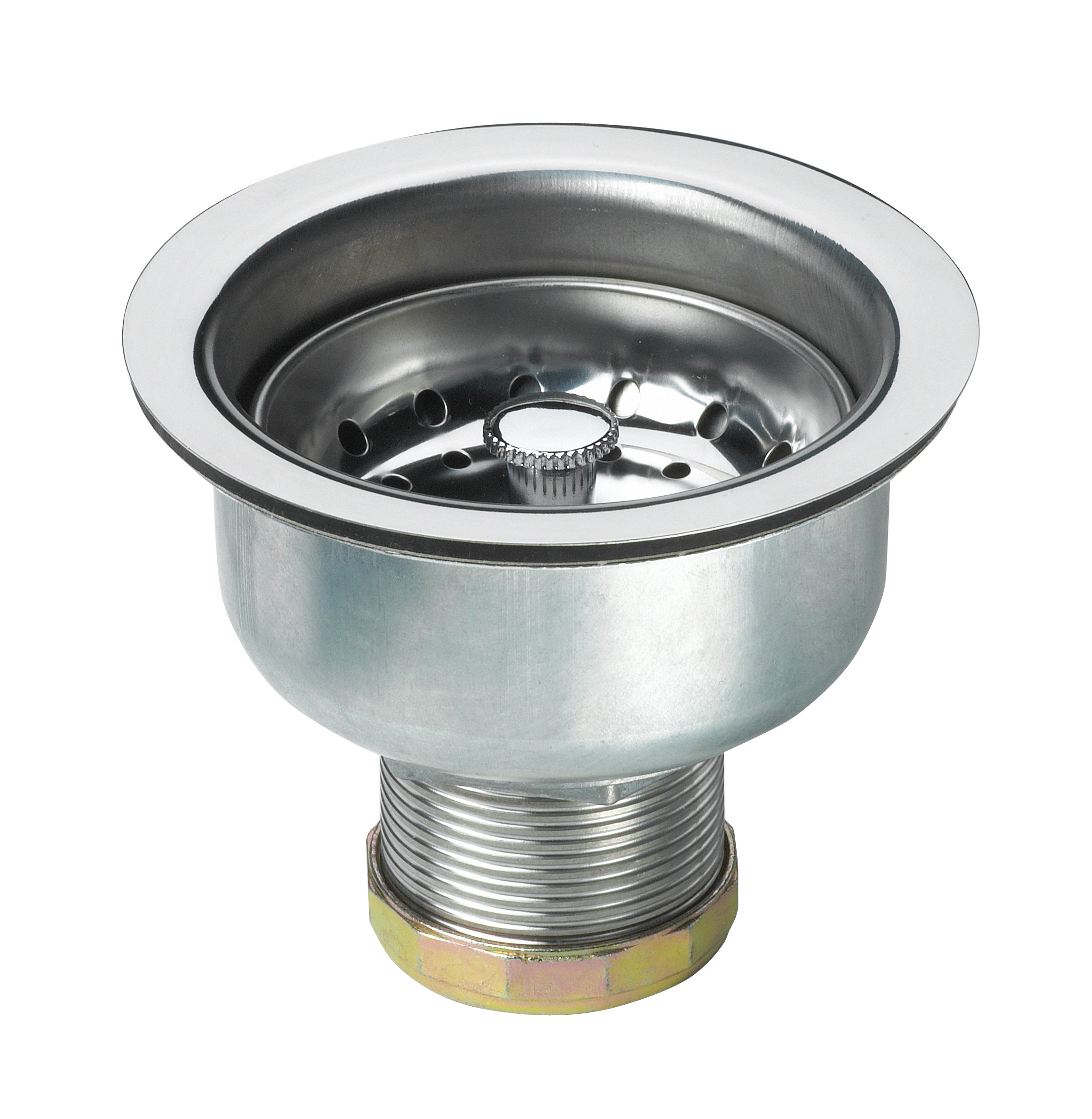 Long Shank Stainless Steel Sink Strainer Drains Krowne Metal Corp.