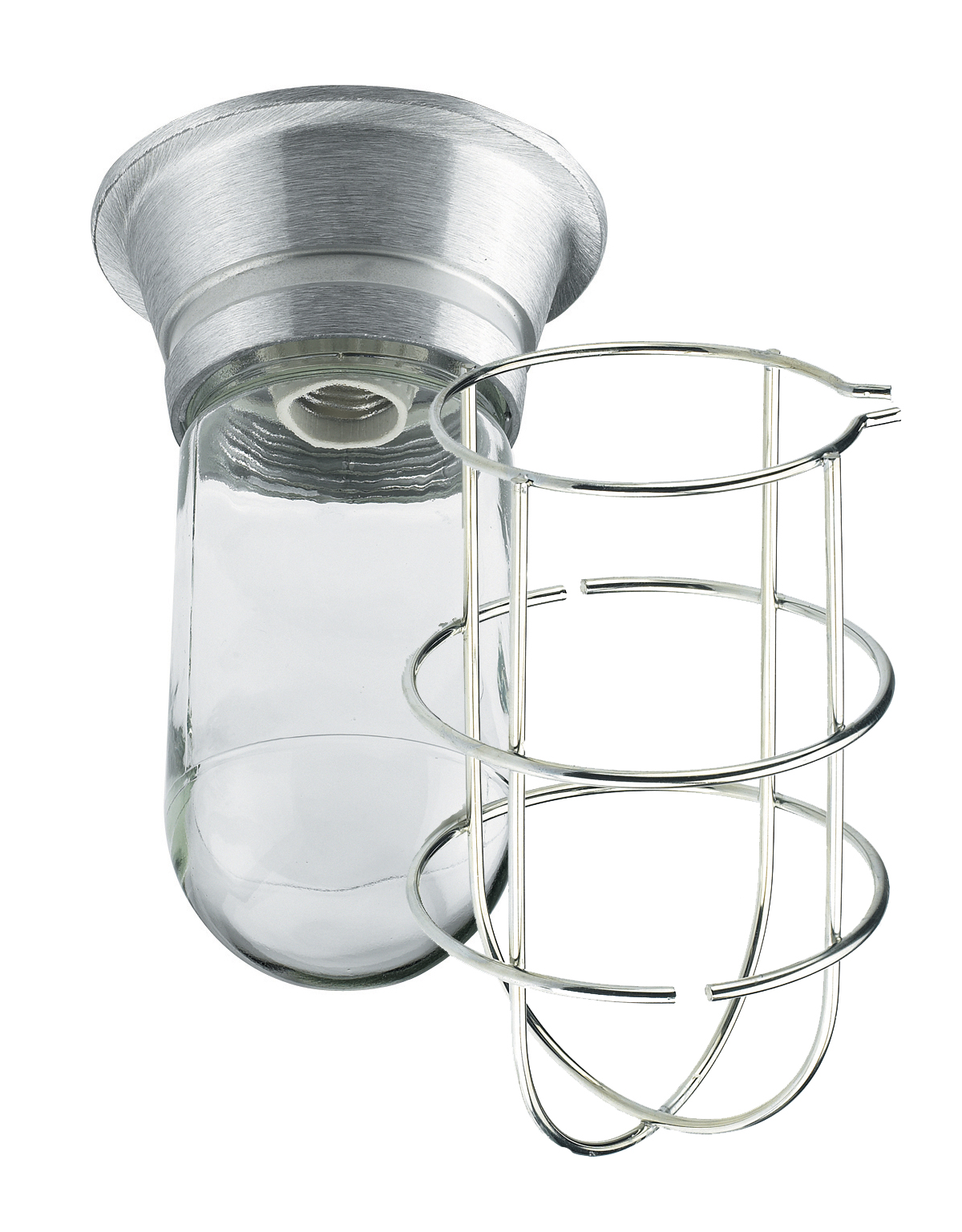 Exhaust Hood Vaporproof Light Fixture, Shatterproof Plastic Coated