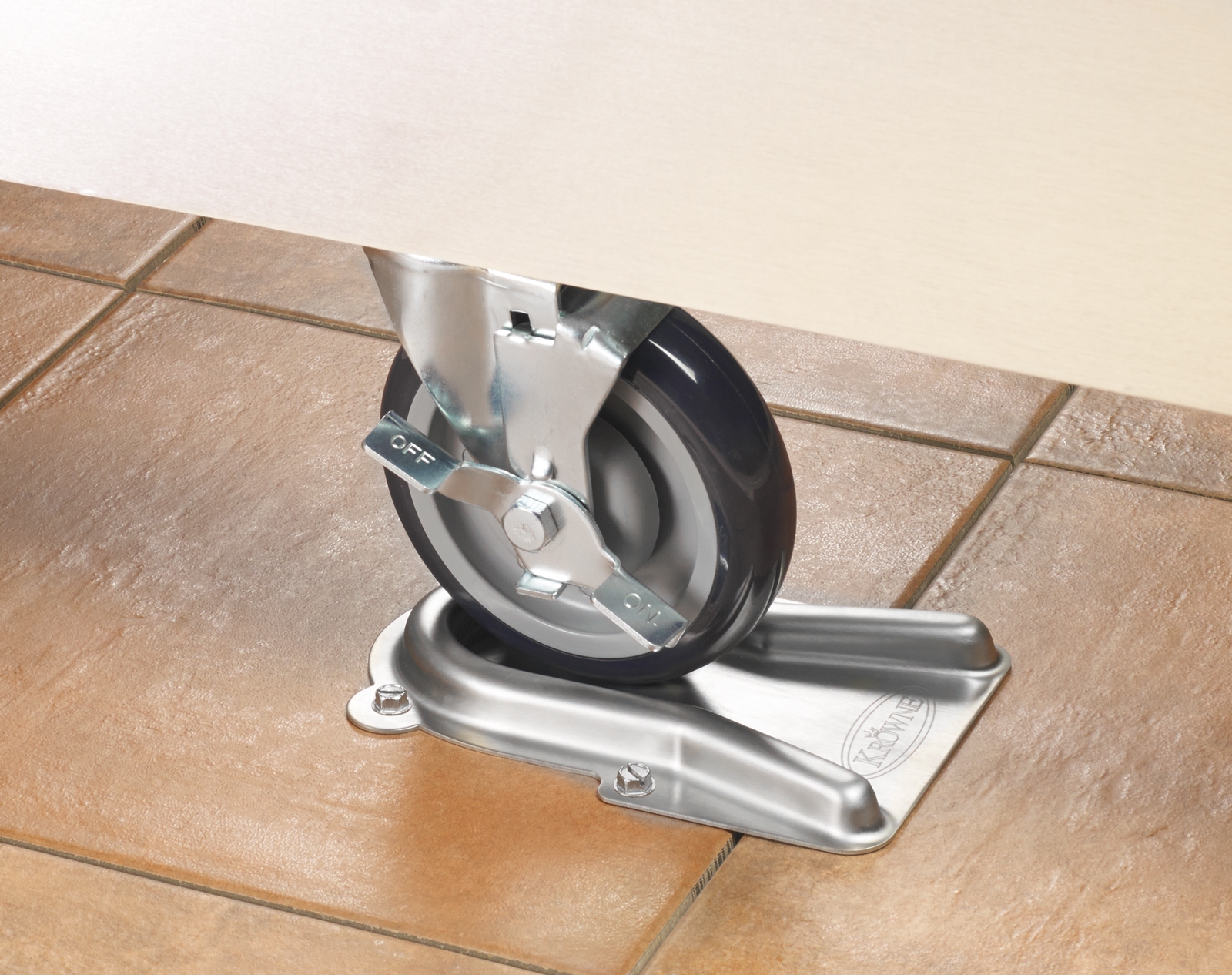 Caster Positioning Chock Krowne