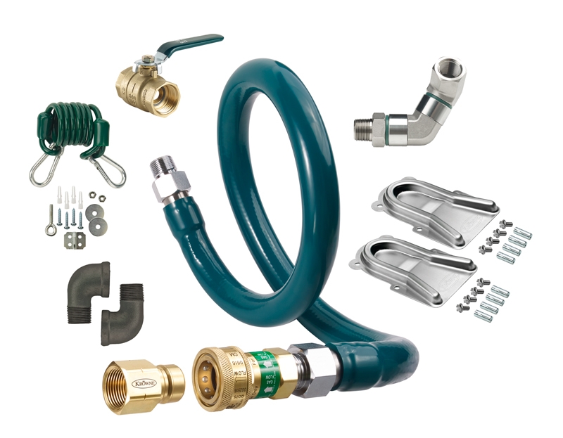 1/2" x 72" Gas Connector Kit 11 Build Your Own Kit Krowne Metal Corp.