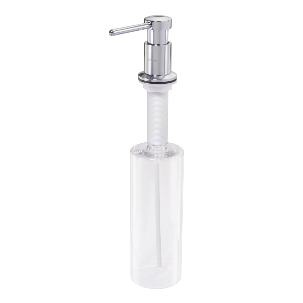 Deck Mount Soap Dispenser, Chrome Finish by Krowne