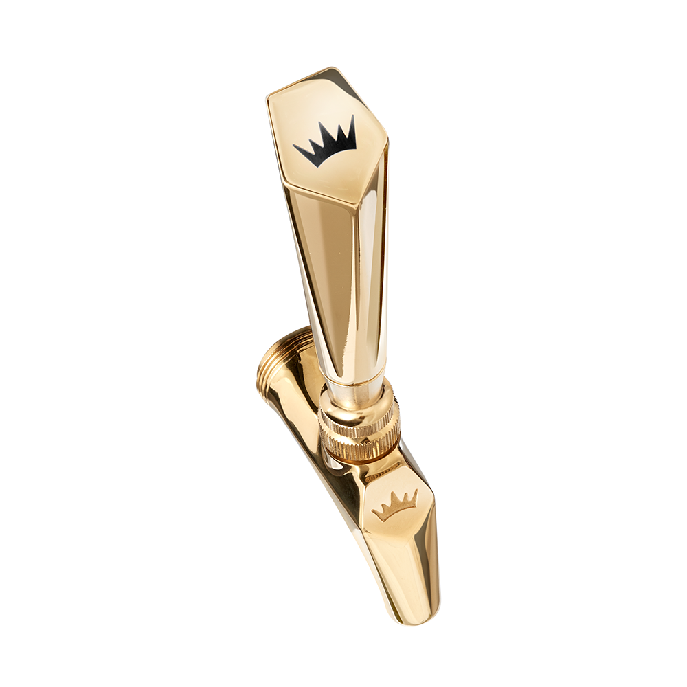 MasterTap Premium Handle, Polished Brass Finish by Krowne