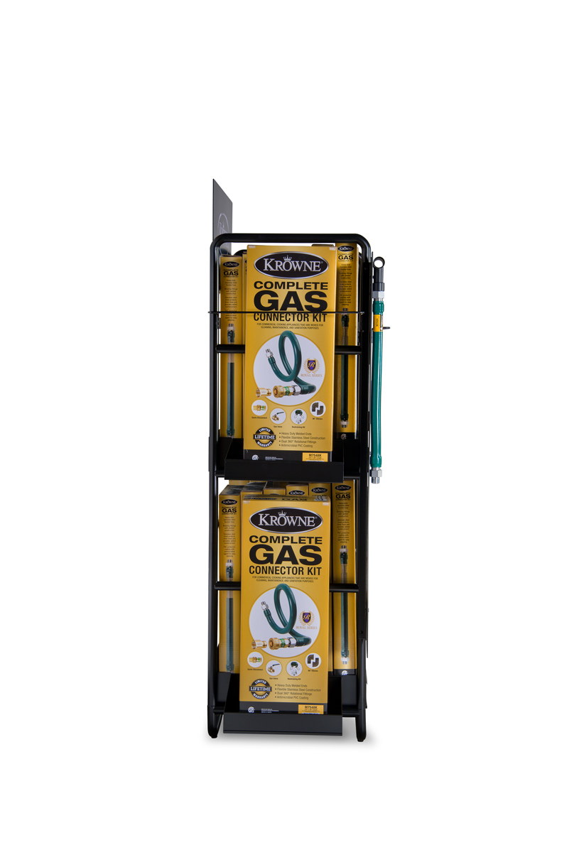 Gas Connector Merchandiser by Krowne