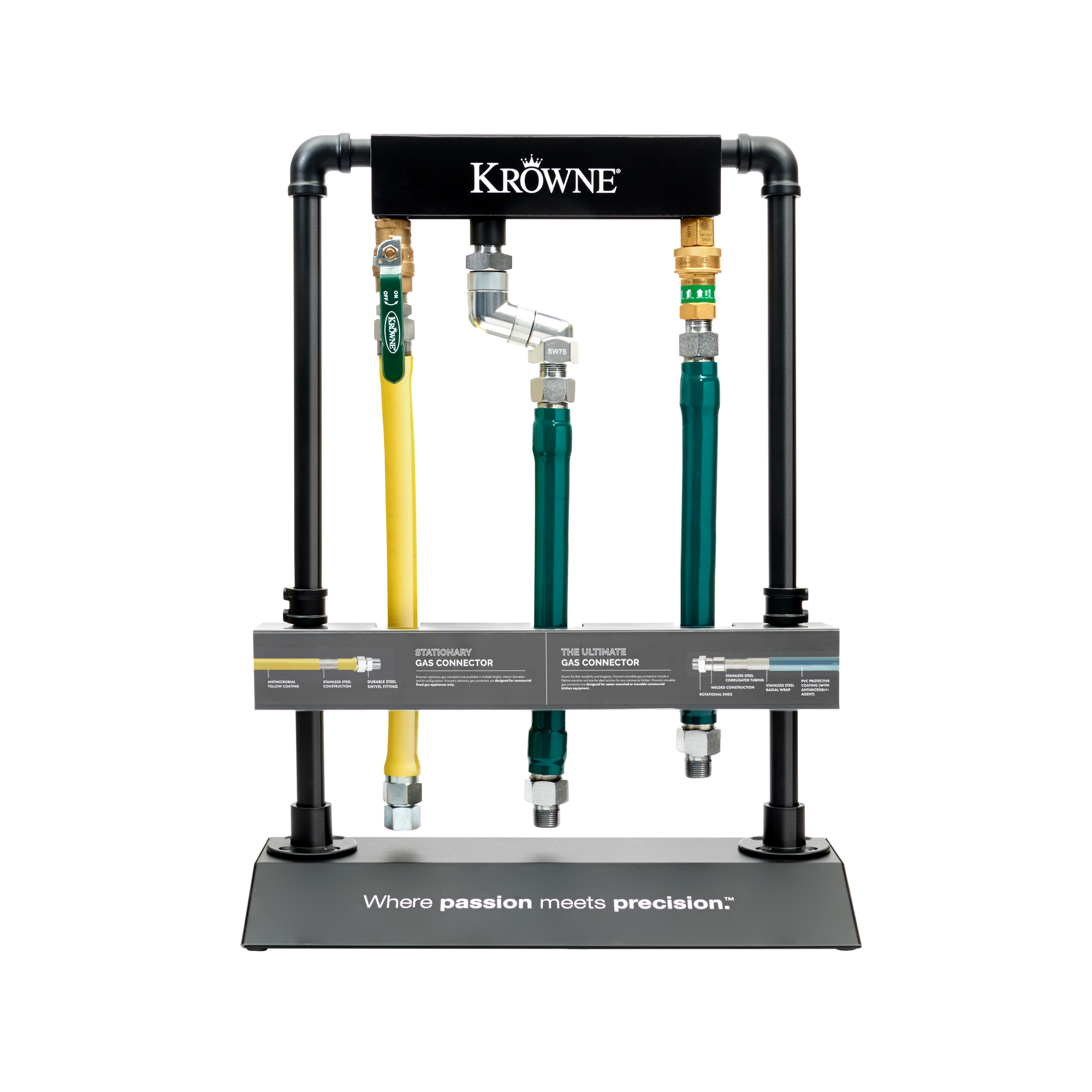 Gas Connector Table Top Display by Krowne
