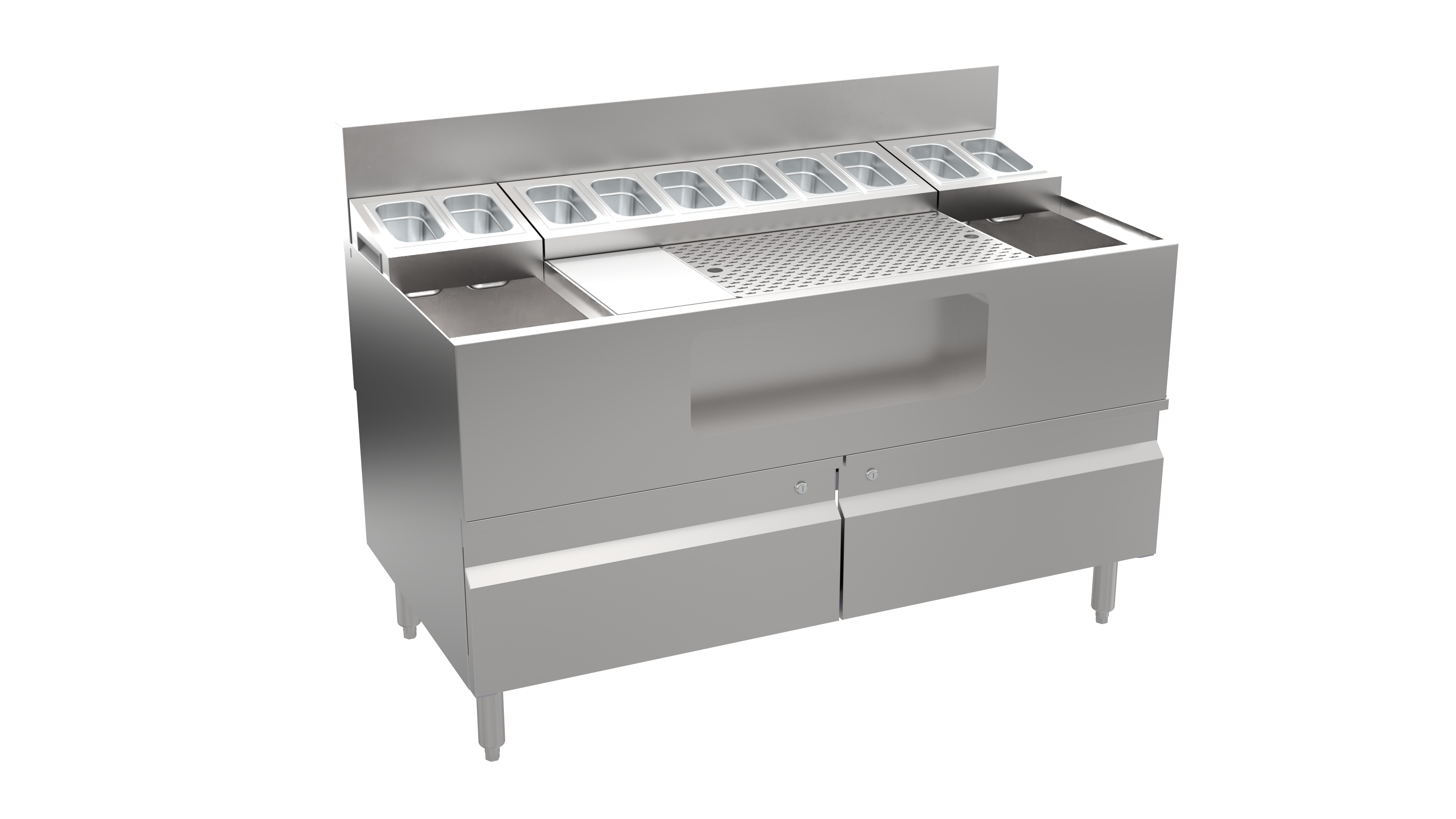Alchemy Series The Forty-Eight Lab with Cabinet Base by Krowne