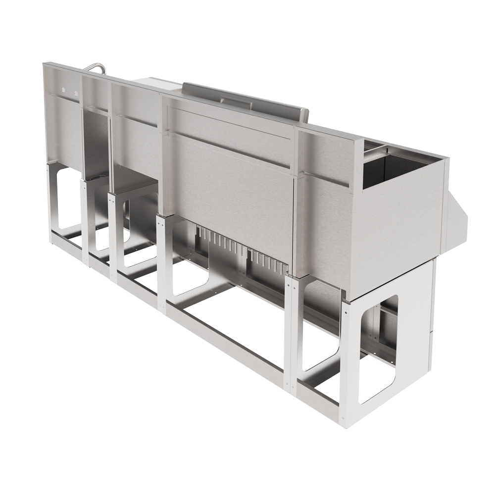 Pedestal Base Support System for Underbar by Krowne