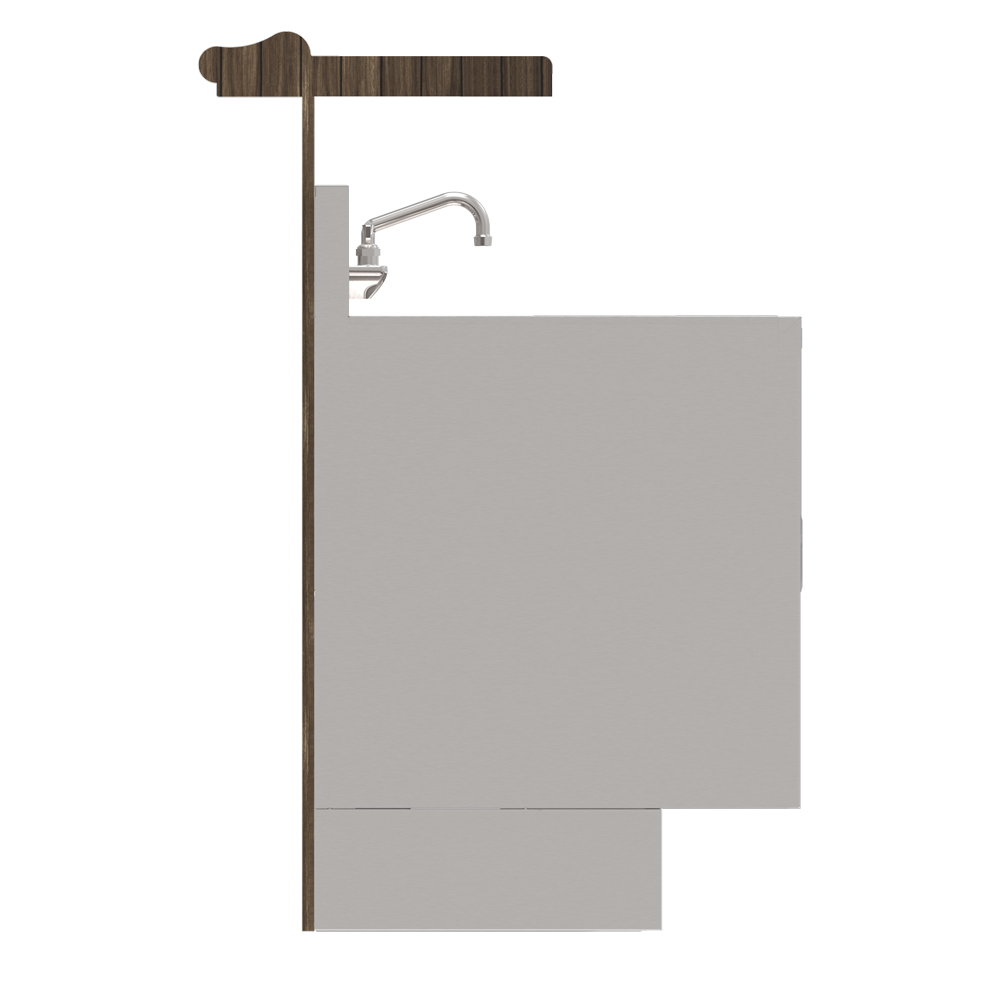 Pedestal Base Support System for Underbar by Krowne