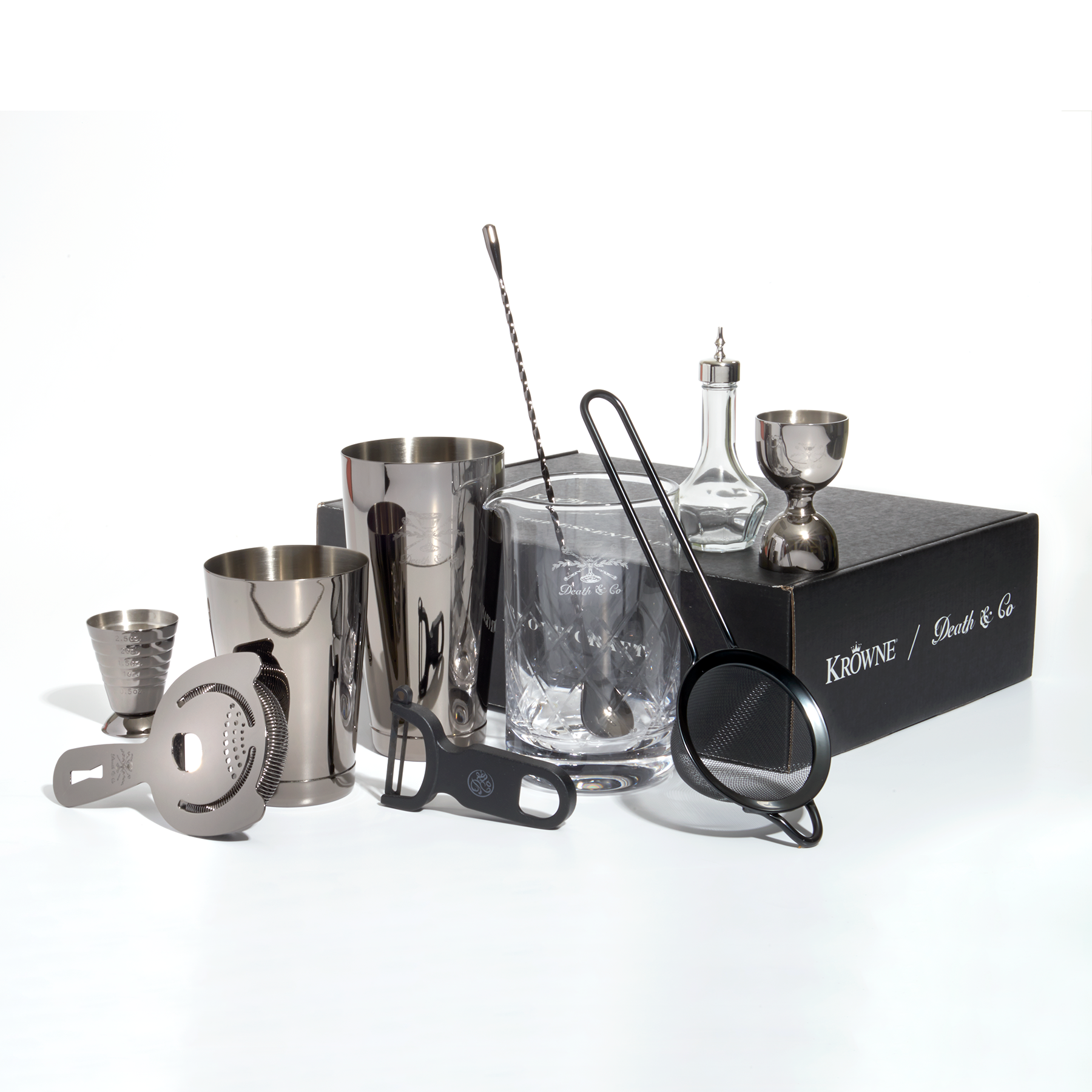 The Essential Cocktail Kit with Death & Co. by Krowne