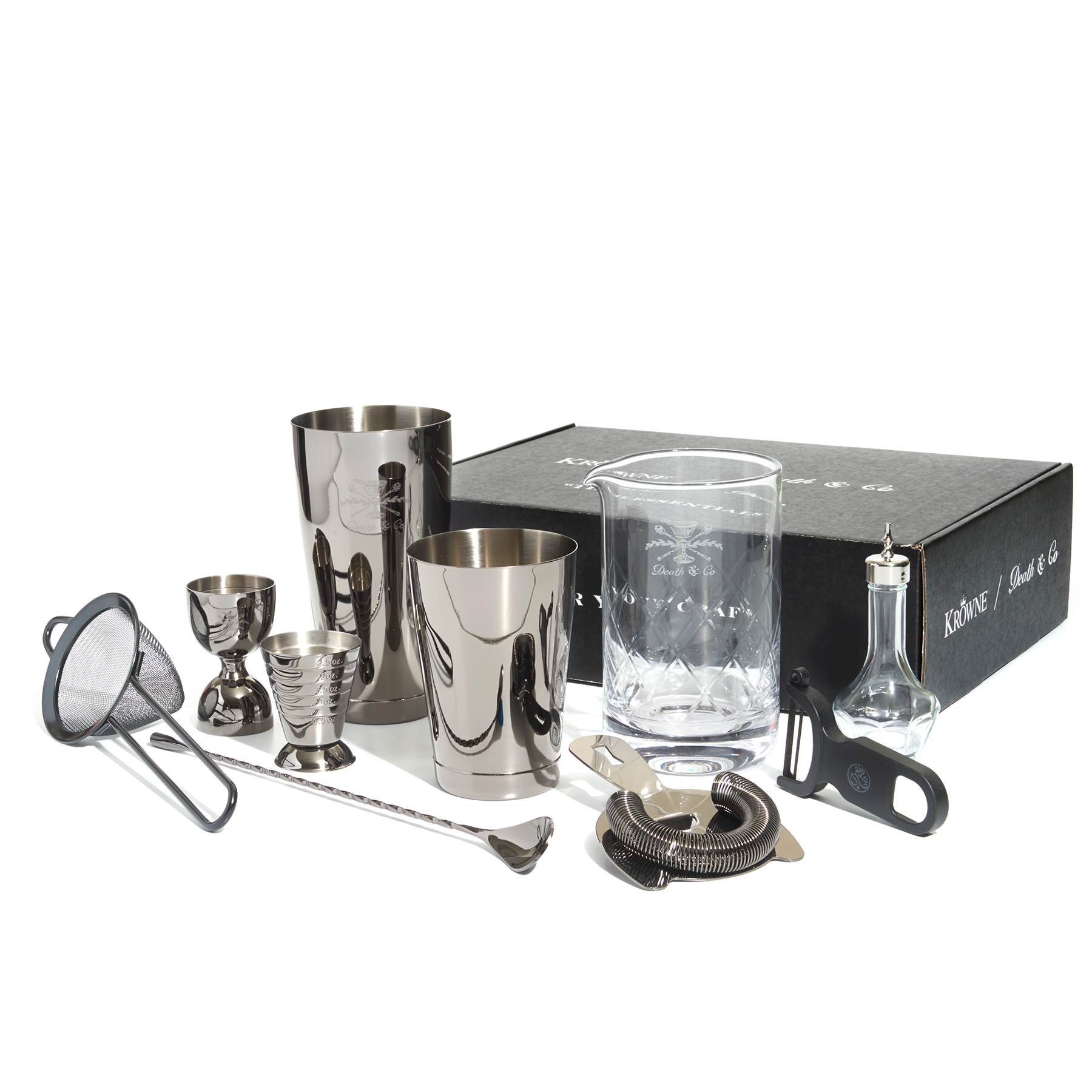 The Essential Cocktail Kit with Death & Co. by Krowne