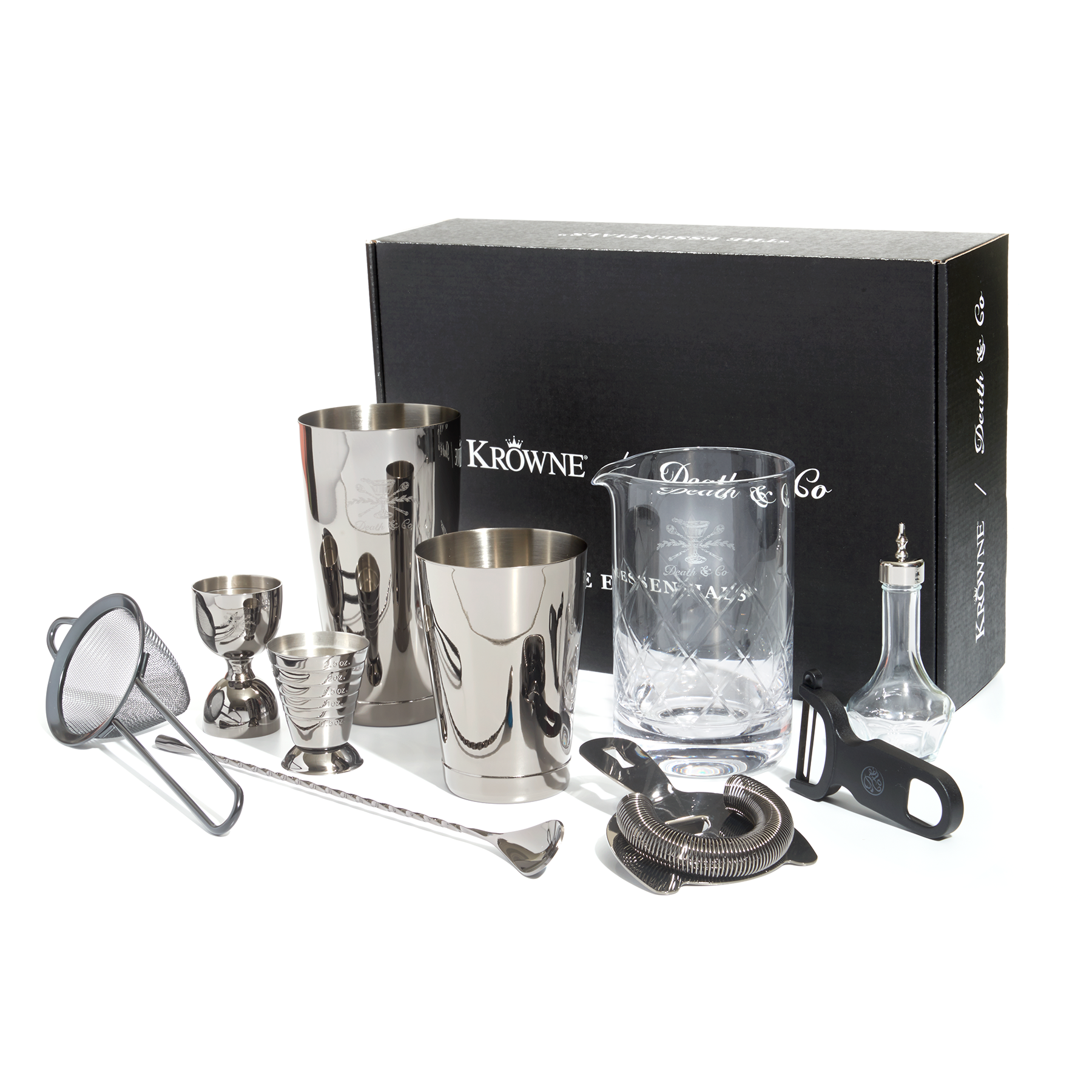 The Essential Cocktail Kit with Death & Co. by Krowne