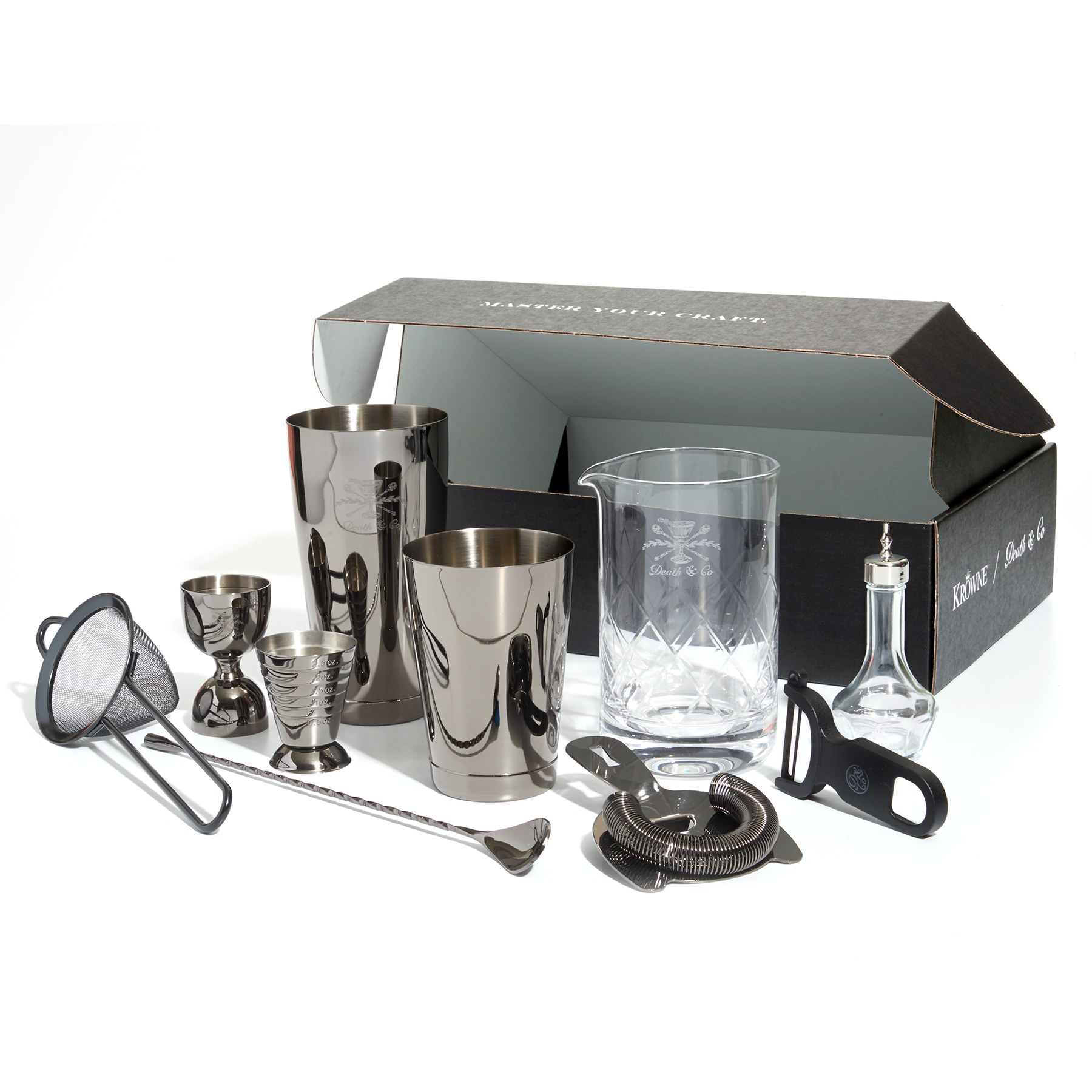 The Essential Cocktail Kit with Death & Co. by Krowne